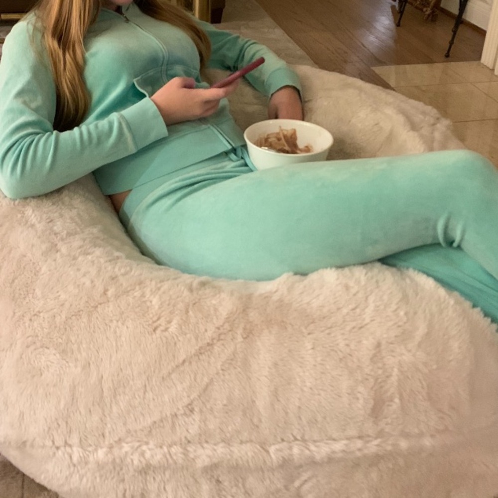 Mint Green Juicy Couture Velour Track Suit